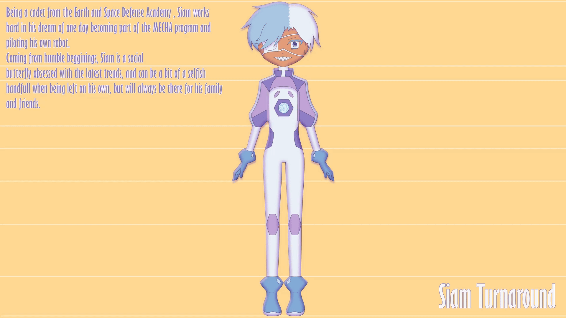 Siam, a space cadet.