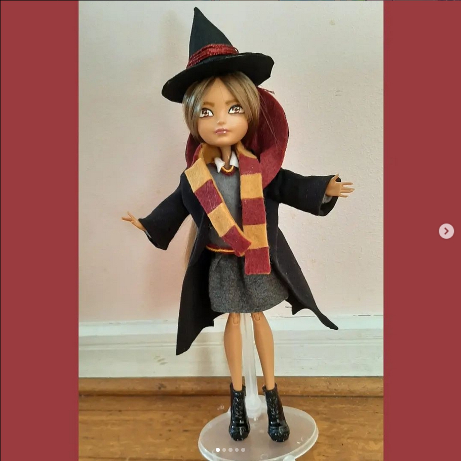 Repainted doll of an original Harry Potter character.